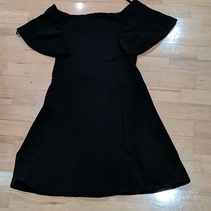 Banana republic off the shoulder flare dress